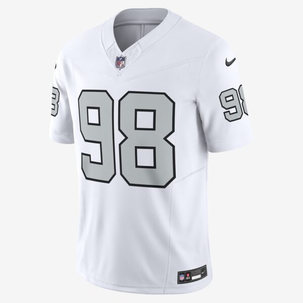 Maxx Crosby Las Vegas Raiders Men's Nike Dri-FIT NFL Limited Football Jersey 1