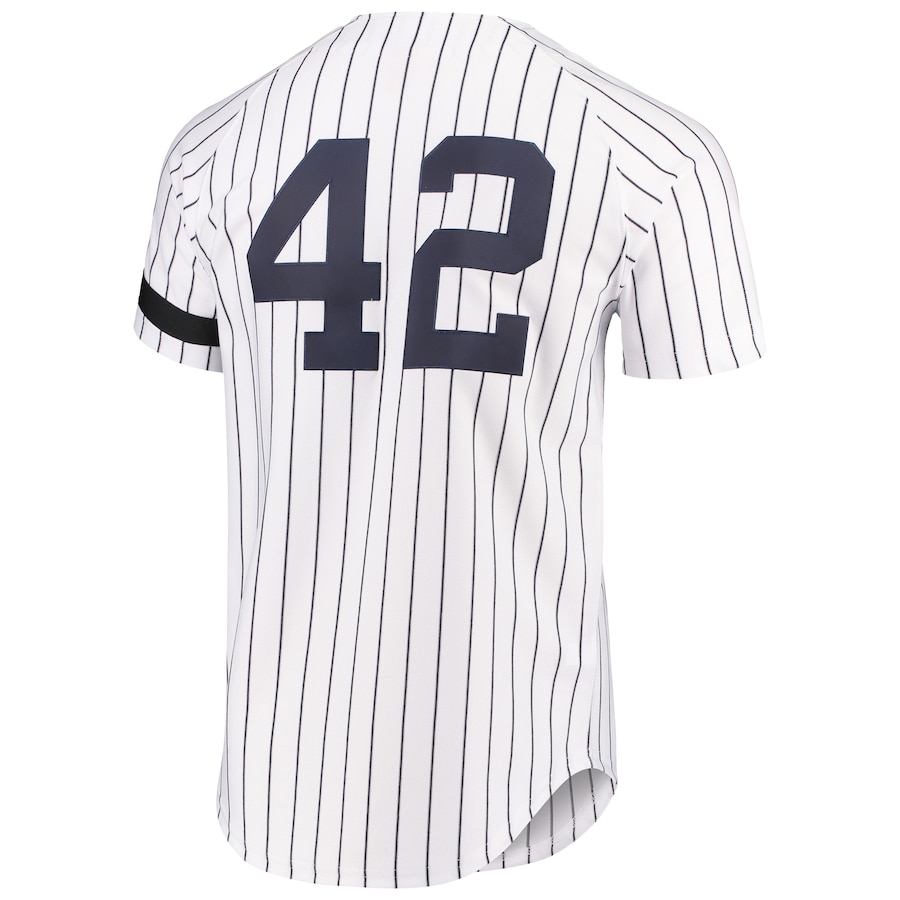Mariano Rivera New York Yankees Mitchell & Ness Authentic Jersey - White photo 3 topcoolteez