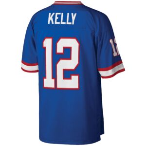 Jim Kelly Buffalo Bills Mitchell & Ness Legacy Replica Jersey - Royal photo 3 topcoolteez
