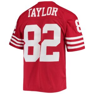 John Taylor San Francisco 49ers Mitchell & Ness Legacy Replica Jersey - Scarlet photo 3 topcoolteez