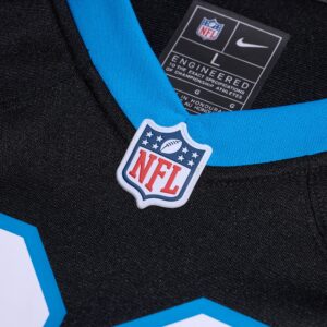 Adam Thielen Carolina Panthers Nike Team Game Jersey - Black photo 4 topcoolteez