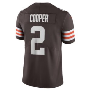 Amari Cooper Cleveland Browns Nike Men's Vapor Limited Jersey - Brown photo 3 topcoolteez