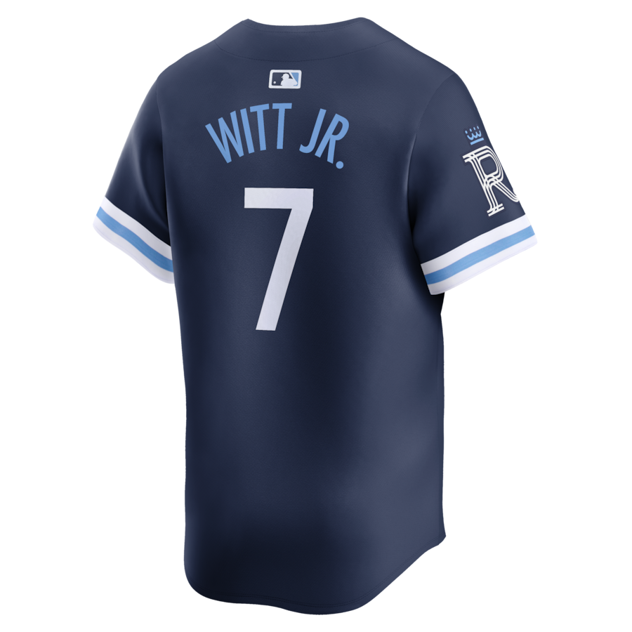 Bobby Witt Jr. Kansas City Royals Nike City Connect Limited Jersey - Navy photo 3 topcoolteez