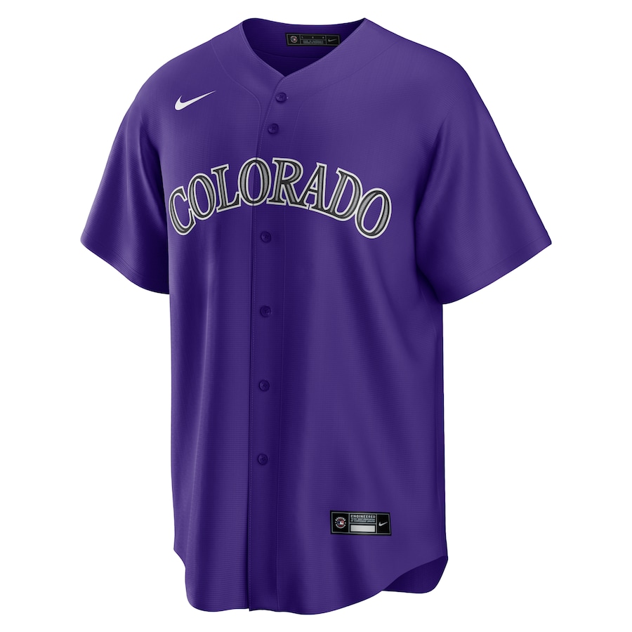 Charlie Blackmon Colorado Rockies Nike Alternate Topcoolteez Player Name Jersey - Purple photo 2 topcoolteez