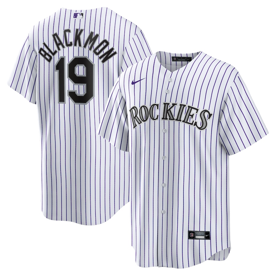 Charlie Blackmon Colorado Rockies Nike Home Topcoolteez Player Name Jersey - White photo 1 topcoolteez