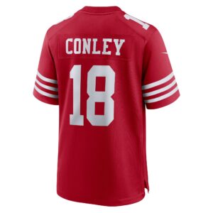 Chris Conley San Francisco 49ers Nike  Game Jersey -  Scarlet photo 3 topcoolteez