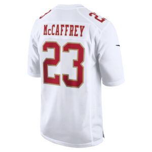 Christian McCaffrey San Francisco 49ers Nike Fashion Game Jersey - Tundra White photo 3 topcoolteez