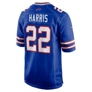 Damien Harris Buffalo Bills Nike Game Player Jersey - Royal photo 3 topcoolteez
