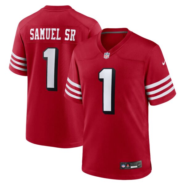 Deebo Samuel Sr San Francisco 49ers Nike Alternate Game Jersey -  Scarlet photo 1 topcoolteez