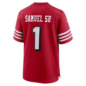 Deebo Samuel Sr San Francisco 49ers Nike Alternate Game Jersey -  Scarlet photo 3 topcoolteez