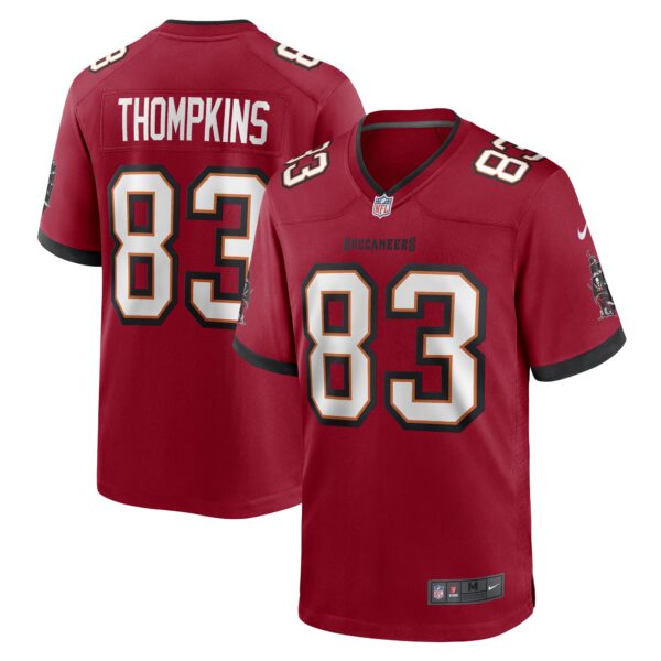 Deven Thompkins Tampa Bay Buccaneers Nike Game Player Jersey - Red photo 1 topcoolteez