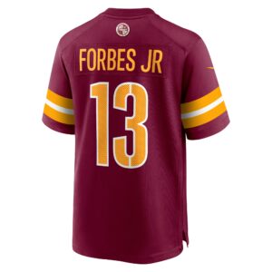Emmanuel Forbes Jr. Washington Commanders Nike  Game Jersey - Burgundy photo 3 topcoolteez