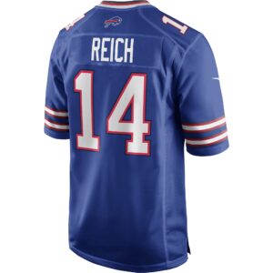 Frank Reich Buffalo Bills Nike Game Retired Player Jersey - Royal photo 3 topcoolteez