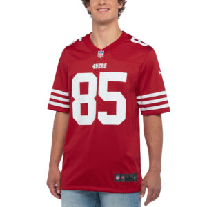 George Kittle San Francisco 49ers Nike Player Game Jersey - Scarlet photo 4 topcoolteez