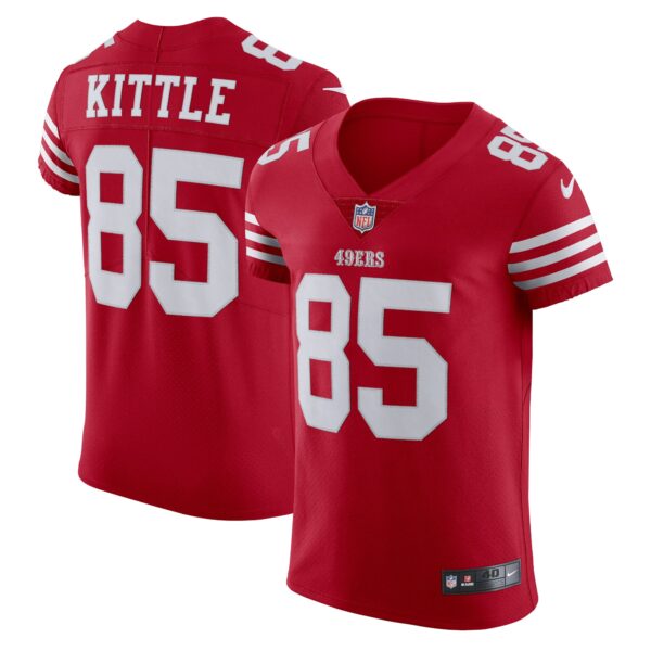 George Kittle San Francisco 49ers Nike Vapor Elite Jersey - Scarlet photo 1 topcoolteez