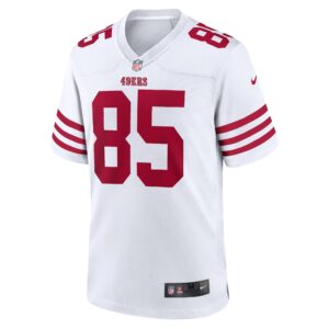 George Kittle San Francisco 49ers Nike Player Game Jersey - White photo 2 topcoolteez