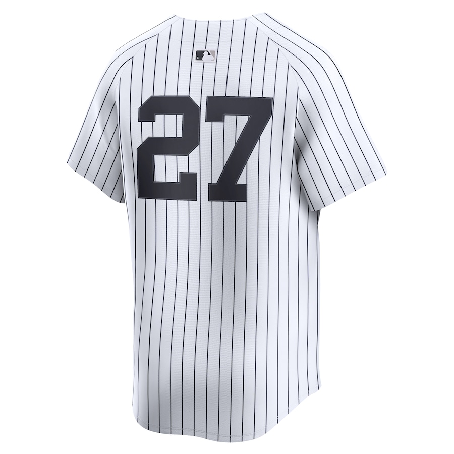 Giancarlo Stanton New York Yankees Nike Home Limited Player Jersey - White photo 3 topcoolteez