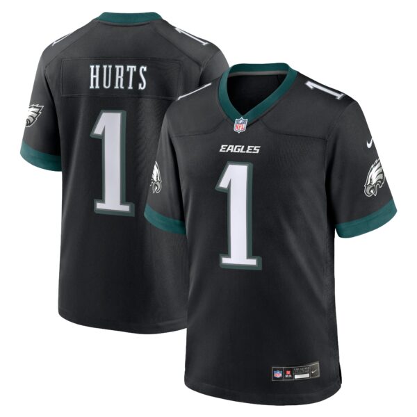 Jalen Hurts Philadelphia Eagles Nike Alternate Game Jersey - Black photo 1 topcoolteez