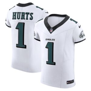 Jalen Hurts Philadelphia Eagles Nike  Vapor F.U.S.E. Elite Jersey - White photo 1 topcoolteez