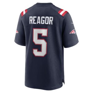 Jalen Reagor New England Patriots Nike Team Game Jersey -  Navy photo 3 topcoolteez