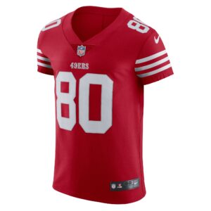 Jerry Rice San Francisco 49ers Nike Vapor Elite Retired Player Jersey - Scarlet photo 2 topcoolteez
