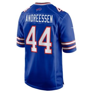 Joe Andreessen Buffalo Bills Nike Game Jersey -  Royal photo 3 topcoolteez