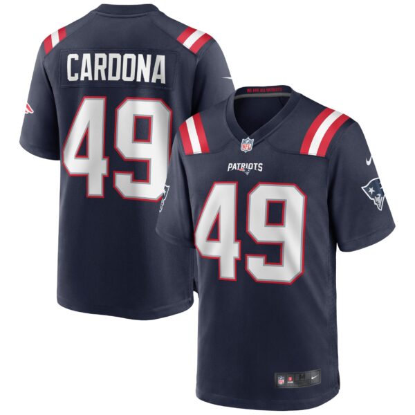 Joe Cardona New England Patriots Nike Game Jersey - Navy photo 1 topcoolteez