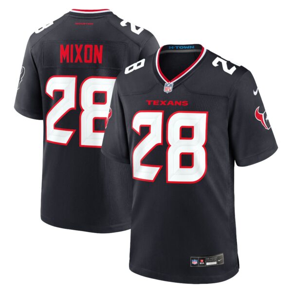 Joe Mixon Houston Texans Nike Game Jersey - Navy photo 1 topcoolteez