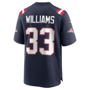 Joejuan Williams New England Patriots Nike Game Jersey - Navy photo 3 topcoolteez