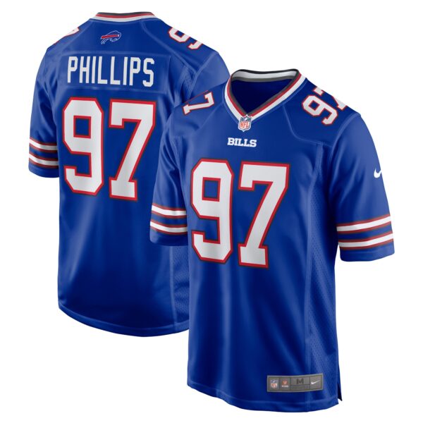 Jordan Phillips Buffalo Bills Nike Game Jersey - Royal photo 1 topcoolteez