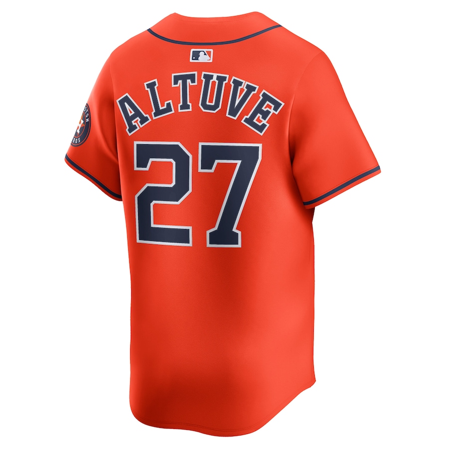 Jose Altuve Houston Astros Nike Alternate Limited Player Jersey - Orange photo 3 topcoolteez
