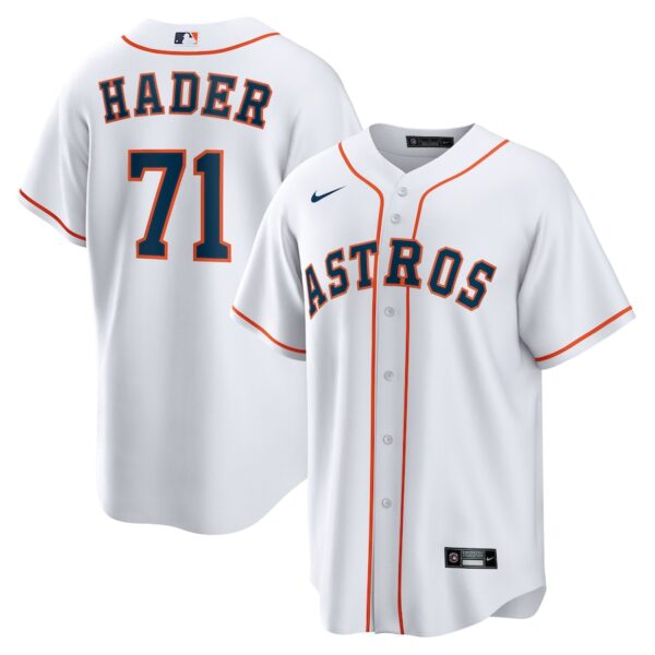 Josh Hader Houston Astros Nike Home Topcoolteez Player Jersey - White photo 1 topcoolteez