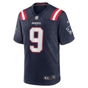 Kayshon Boutte New England Patriots Nike  Game Jersey -  Navy photo 2 topcoolteez