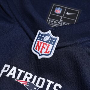 Kayshon Boutte New England Patriots Nike  Game Jersey -  Navy photo 4 topcoolteez