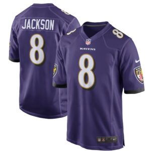 Lamar Jackson Baltimore Ravens Nike Game Player Jersey - Purple photo 1 topcoolteez