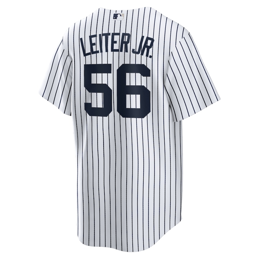 Mark Leiter Jr. New York Yankees Nike Home Topcoolteez Jersey - White photo 3 topcoolteez