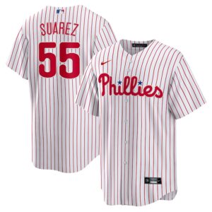 Ranger Suárez Philadelphia Phillies Nike Home  Topcoolteez Player Jersey - White photo 1 topcoolteez