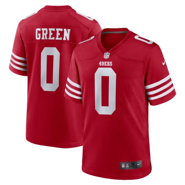 Renardo Green San Francisco 49ers Nike  Game Jersey -  Scarlet photo 1 topcoolteez