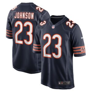 Roschon Johnson Chicago Bears Nike Team Game Jersey -  Navy photo 1 topcoolteez