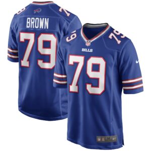 Ruben Brown Buffalo Bills Nike Game Retired Player Jersey - Royal photo 1 topcoolteez
