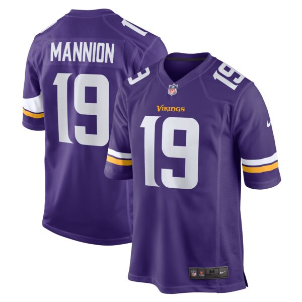 Sean Mannion Minnesota Vikings Nike  Game Jersey -  Purple photo 1 topcoolteez