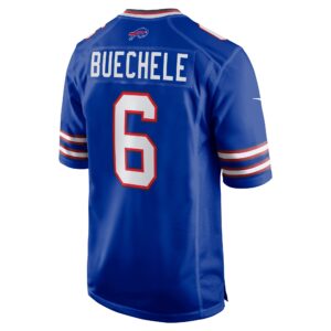 Shane Buechele Buffalo Bills Nike Team Game Jersey -  Royal photo 3 topcoolteez