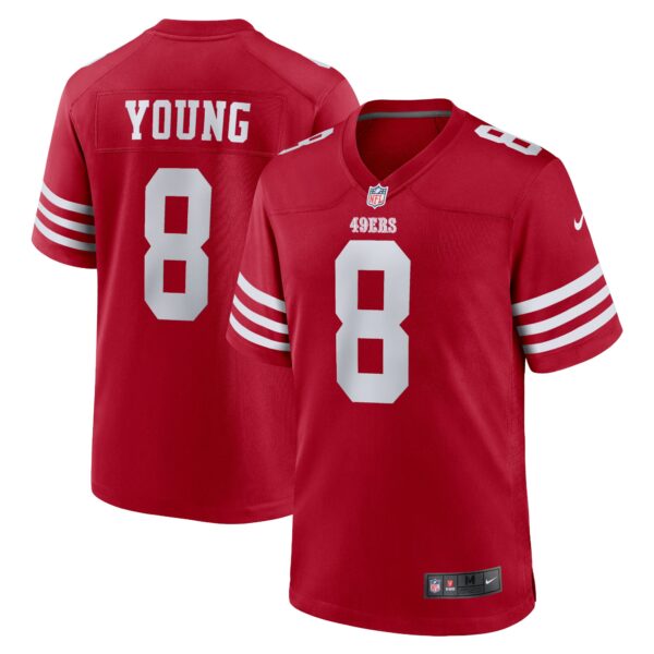 Steve Young San Francisco 49ers Nike Retired Game Player Jersey - Scarlet photo 1 topcoolteez