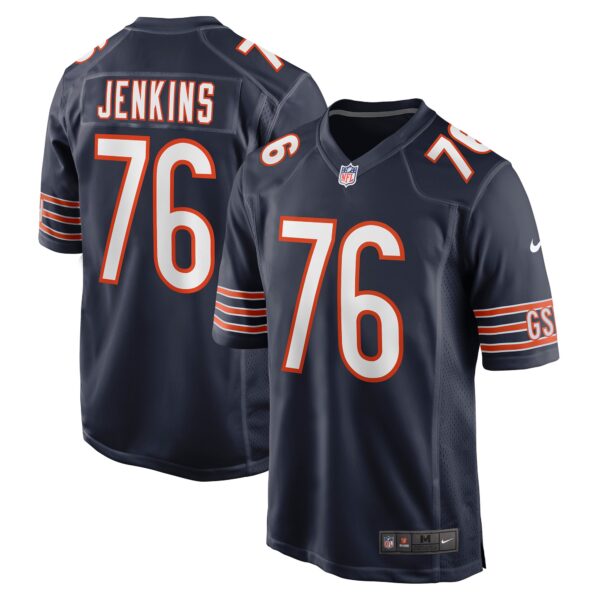 Teven Jenkins Chicago Bears Nike Game Jersey - Navy photo 1 topcoolteez