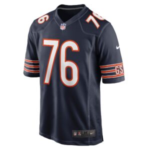 Teven Jenkins Chicago Bears Nike Game Jersey - Navy photo 2 topcoolteez