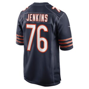 Teven Jenkins Chicago Bears Nike Game Jersey - Navy photo 3 topcoolteez