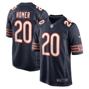 Travis Homer Chicago Bears Nike Game Player Jersey - Navy photo 1 topcoolteez