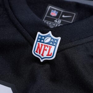 Tre'von Moehrig Las Vegas Raiders Nike Team Game Jersey -  Black photo 4 topcoolteez
