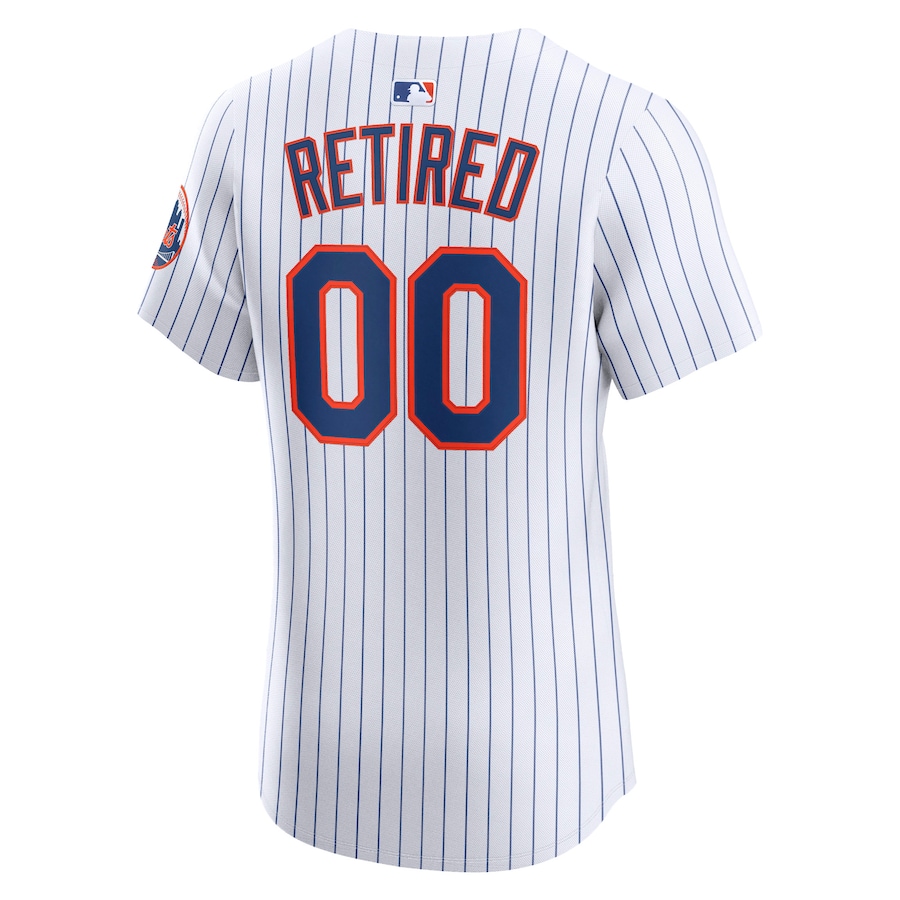 New York Mets Nike  Home Elite Pick-A-Player Retired Roster Jersey - White photo 3 topcoolteez