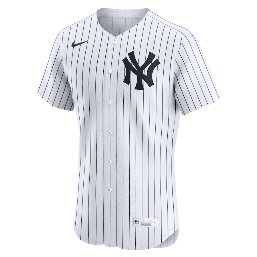 New York Yankees Nike  Home Elite Pick-A-Player Retired Roster Jersey - White photo 2 topcoolteez